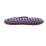 Women’s Woven Plastic Purple & Red Candy Wrapper Strawberry Shoulder Bag