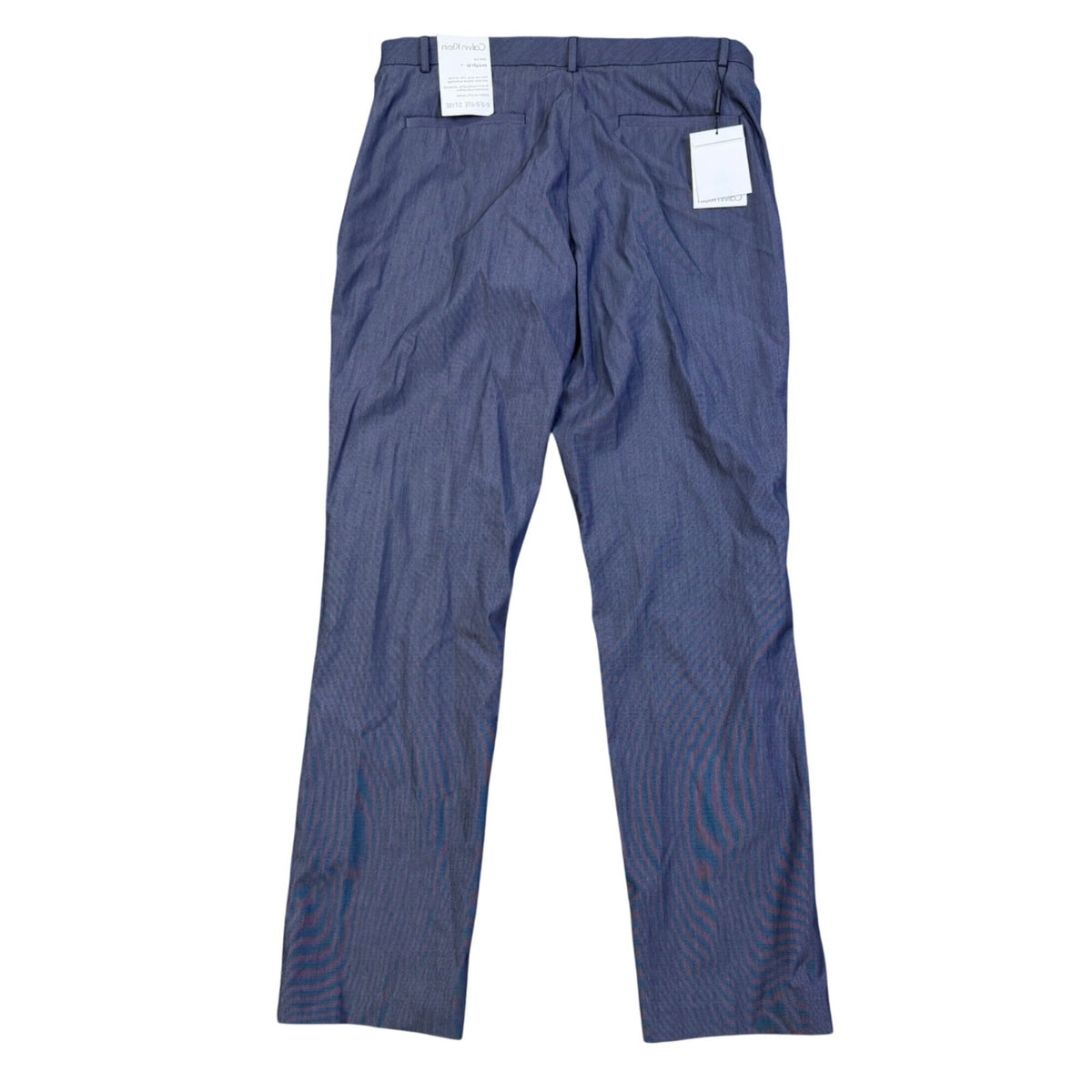 Calvin Klein Mens Blue Slim Fit Dress Pants Size 34X32