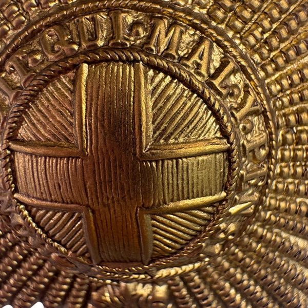 United Kingdom Gold Tone Coldstream Guards Cap Badge Collector’s Item Replica