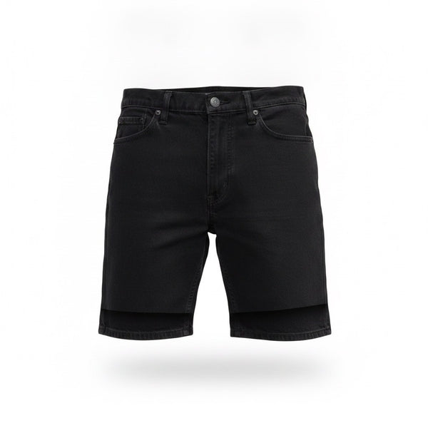 Levis women’s Black Stretch Denim Shorts 511 Slim Fit Casual Style Size 36