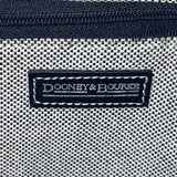 Dooney & Bourke Women’s Gray/Black Canvas Monogram Adjustable Strap Shoulder Bag