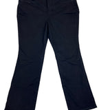 NYDJ Womens Black Denim Straight Leg Jeans  High Rise Tummy Control Sz 22W- New
