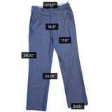 Calvin Klein Mens Blue Slim Fit Dress Pants Size 34X32