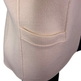 Dana Buchman Womens Cream & Black Blazer Petite Size 6