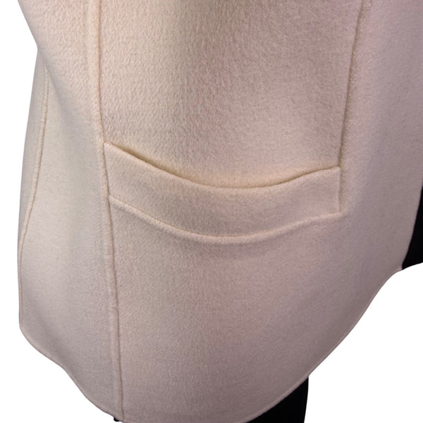 Dana Buchman Womens Cream & Black Blazer Petite Size 6