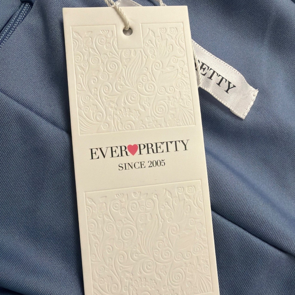 Ever Pretty Womens Blue V-Neck Maxi Dress Sleeveless Flowy Gown Size XL