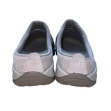 Easy Spirit Women’s Gray Slip-On Mesh & Suede Ezcool Comfort Clogs Size 10