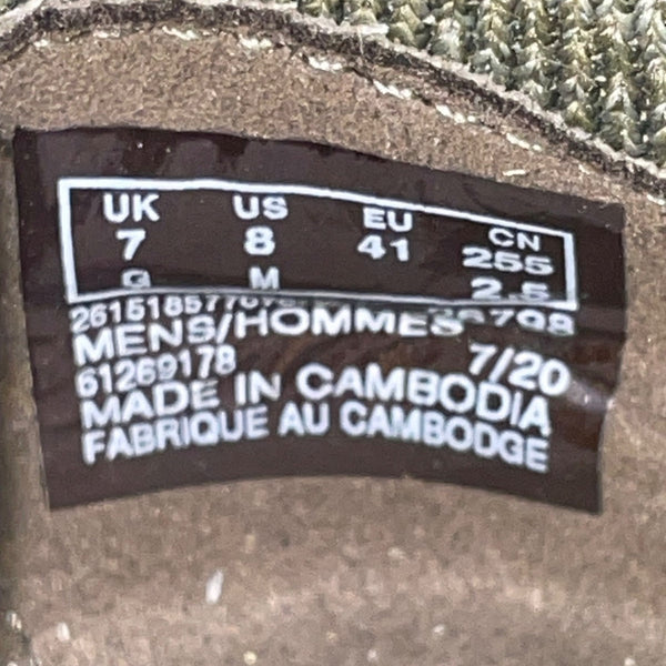 Collection By Clarks Men’s Green Knit Cushion Soft Lace-Up Sneakers Size 8