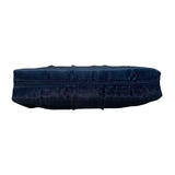 Jessica McClintock Women’s Black Satin With Chain Strap  Evening Clutch Handbag