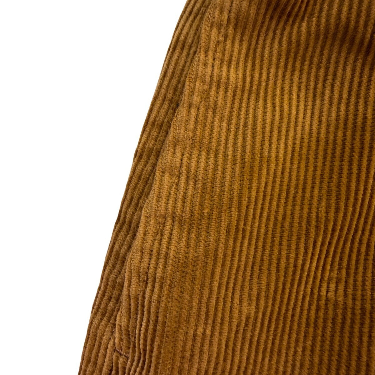 Uniqlo Women Brown Cotton Corduroy High-Waisted Wide Cropped Pants Size 2