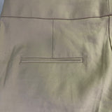 Ann Taylor Womens Beige Linen Blend Flare Dress Pants Size 10P