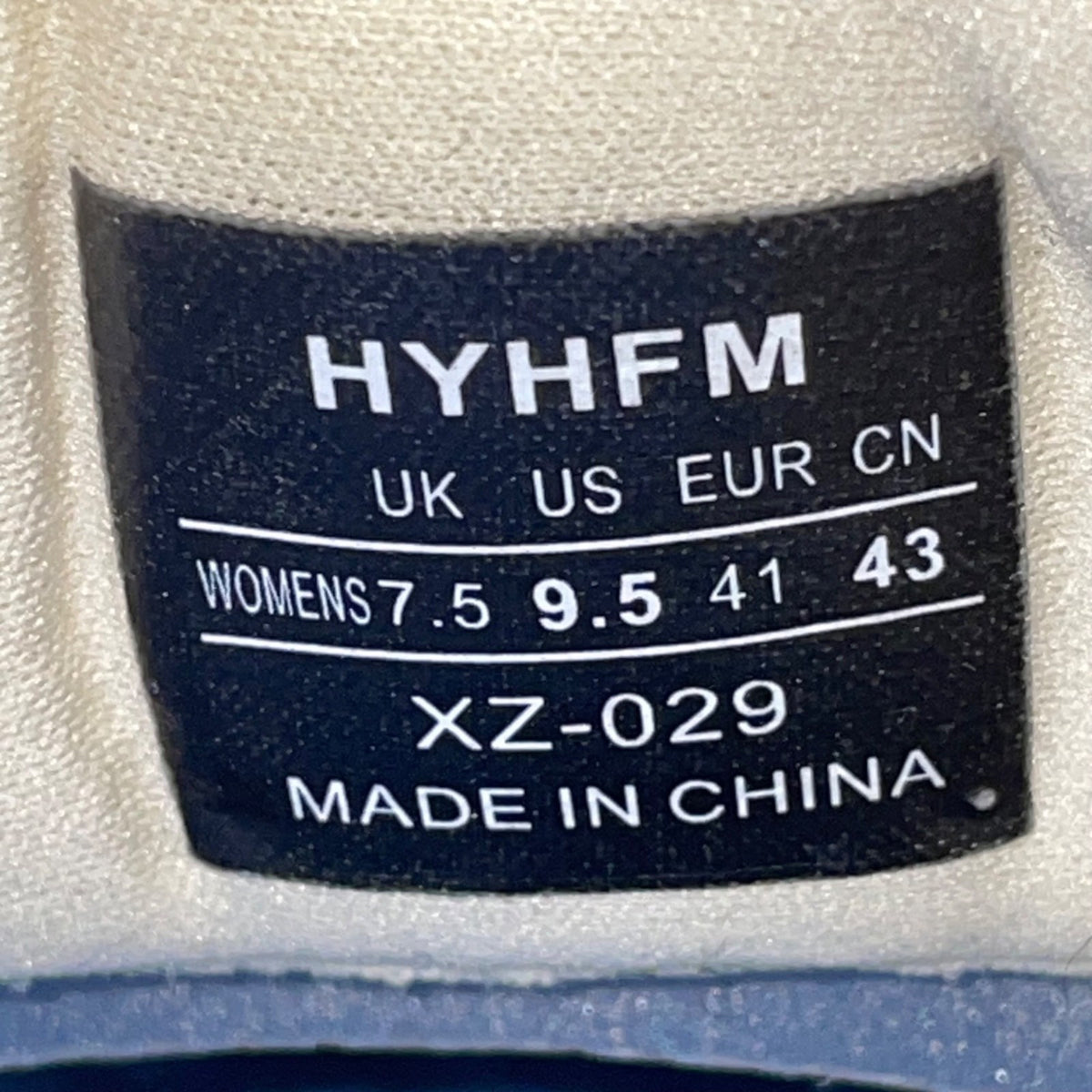 HYHFM Women’s Black Memory Foam Diabetic Casual Walking Shoes Size 9.5
