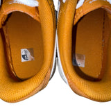 Nike Boys Orange Mesh & White Swoosh Casual Lace-Up Athletic Sneakers Size 1.5Y