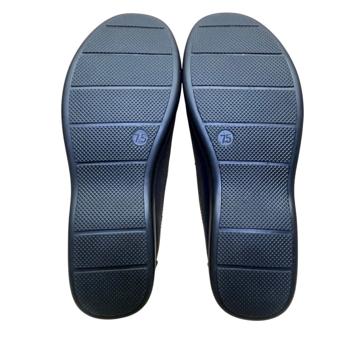 Easy Street Women’s Navy Blue Faux The Ultimate Slip-On Leather Loafers 7.5M