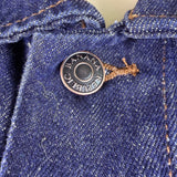 Banana Republic Womens Dark Wash Denim Jacket Casual Button-Up Sz S