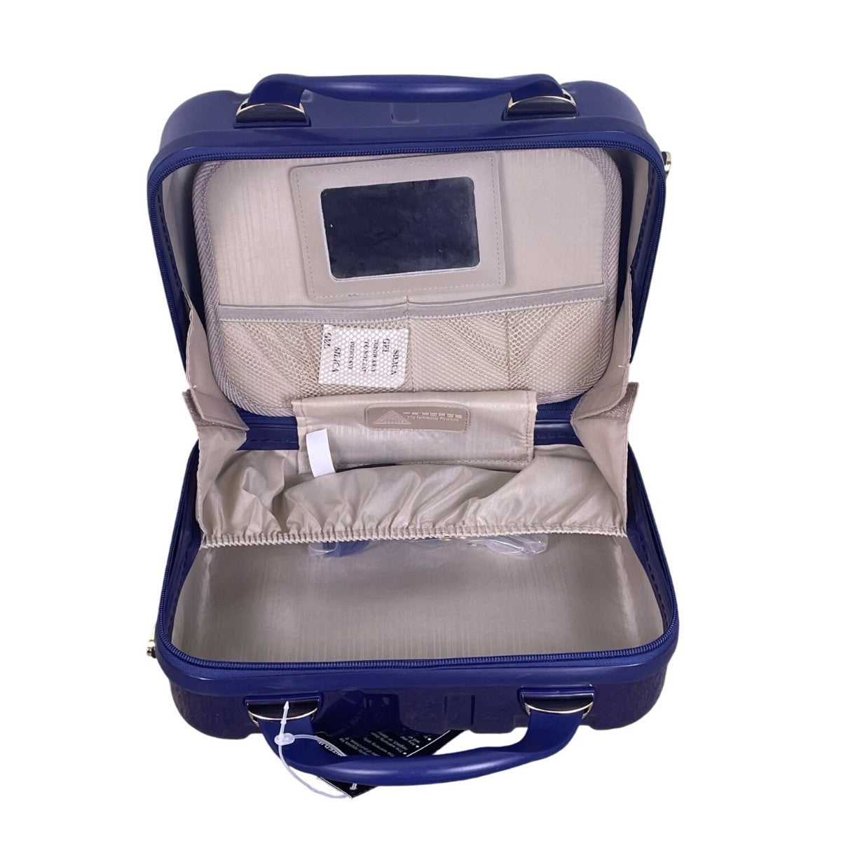 Triforce Unisex Blue Aluminum 2-Piece Luggage Set With Spinner Wheels & TSA Lock