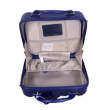 Triforce Unisex Blue Aluminum 2-Piece Luggage Set With Spinner Wheels & TSA Lock