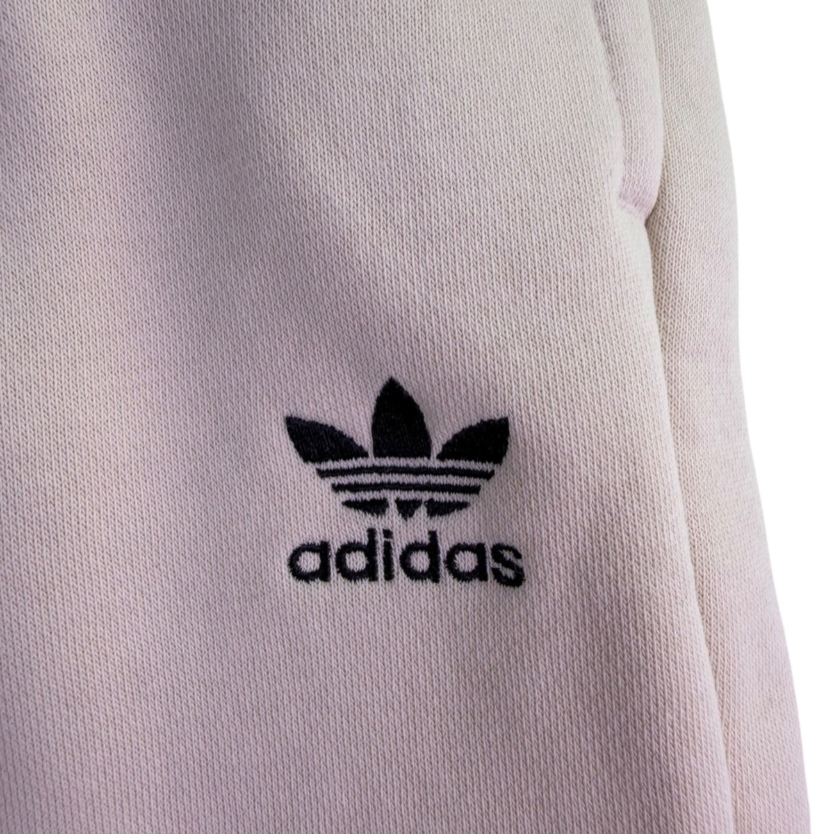 Adidas Womens Beige Joggers Elastic Waistband Activewear Size S