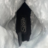 Sporto Women’s Black Suede Waterproof Aquastop Mid-Calf Winter Ella Boots Sz 7M