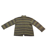 J. Jill Womens Multicolor Wool-Blend Button-Front Cardigan Sweater Size S