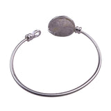 Silver Tone & Gold Tone Womens Tree Of Life Bangle Bracelet Unique Jewelry