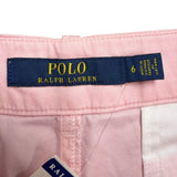 Polo Ralph Lauren Womens Pink Shorts  Casual Lightweight Summer Wear Size 6