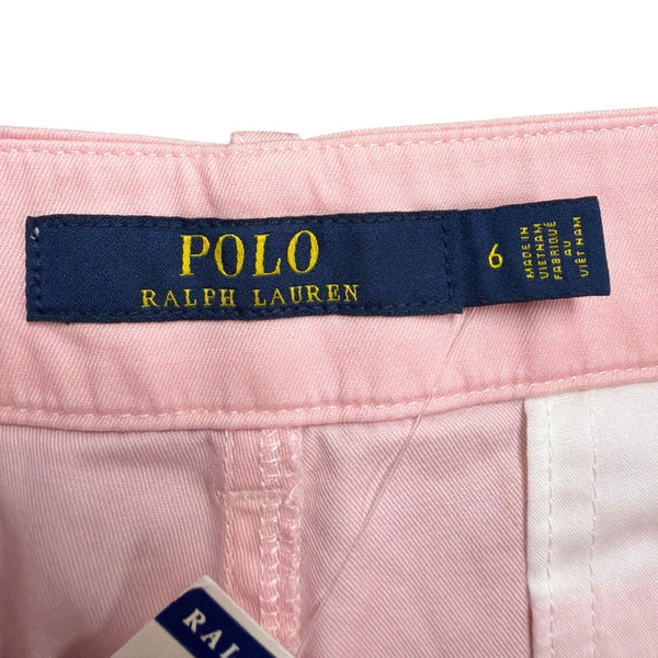 Polo Ralph Lauren Womens Pink Shorts  Casual Lightweight Summer Wear Size 6