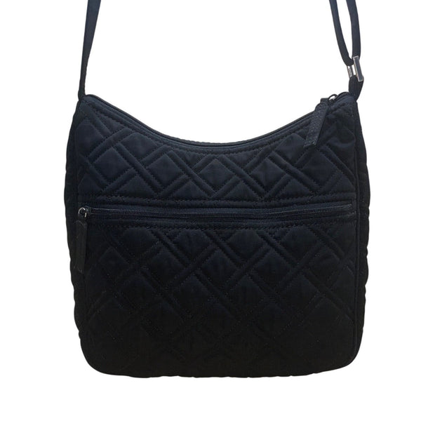 Vera Bradley Women’s Black Quilted Adjustable Strap Shoulder Bag
