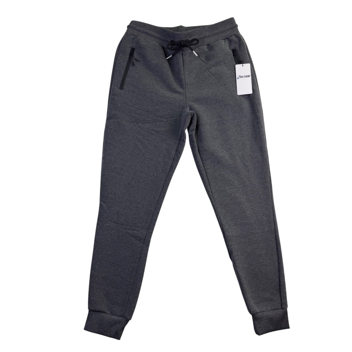 Pure Champ Mens Gray Sweatpants Joggers With Drawstring Size M