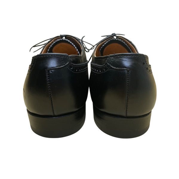 Brooks Brothers Men’s Black Leather Wingtip Oxford Dress Shoes Size 10.5