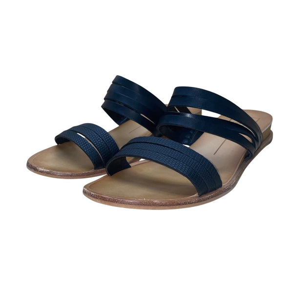 D Vita Women’s Black Multi Stella Pais Slide Sandals Size 9M