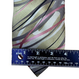 J. Garcia Mens Green Multicolor Silk Tie Wetlands I Limited Edition Collection 4