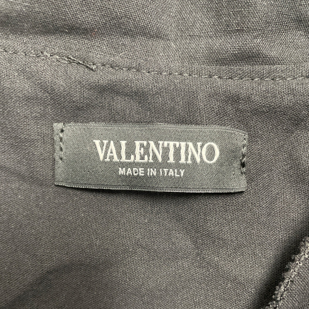 Valentino Womens Black Blouse Stylish Oversized Design Excellent Condition