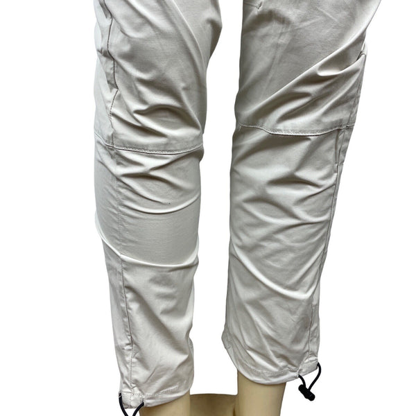 Pacsun Women's White Buckled Cargo Pants Sz M