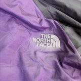 The North Face Mens Purple/Black Nylon Hooded Rain Jacket Size M