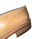 Joan & David Women’s Tan & White Leather Dress Penny Loafers Shoes Size US8