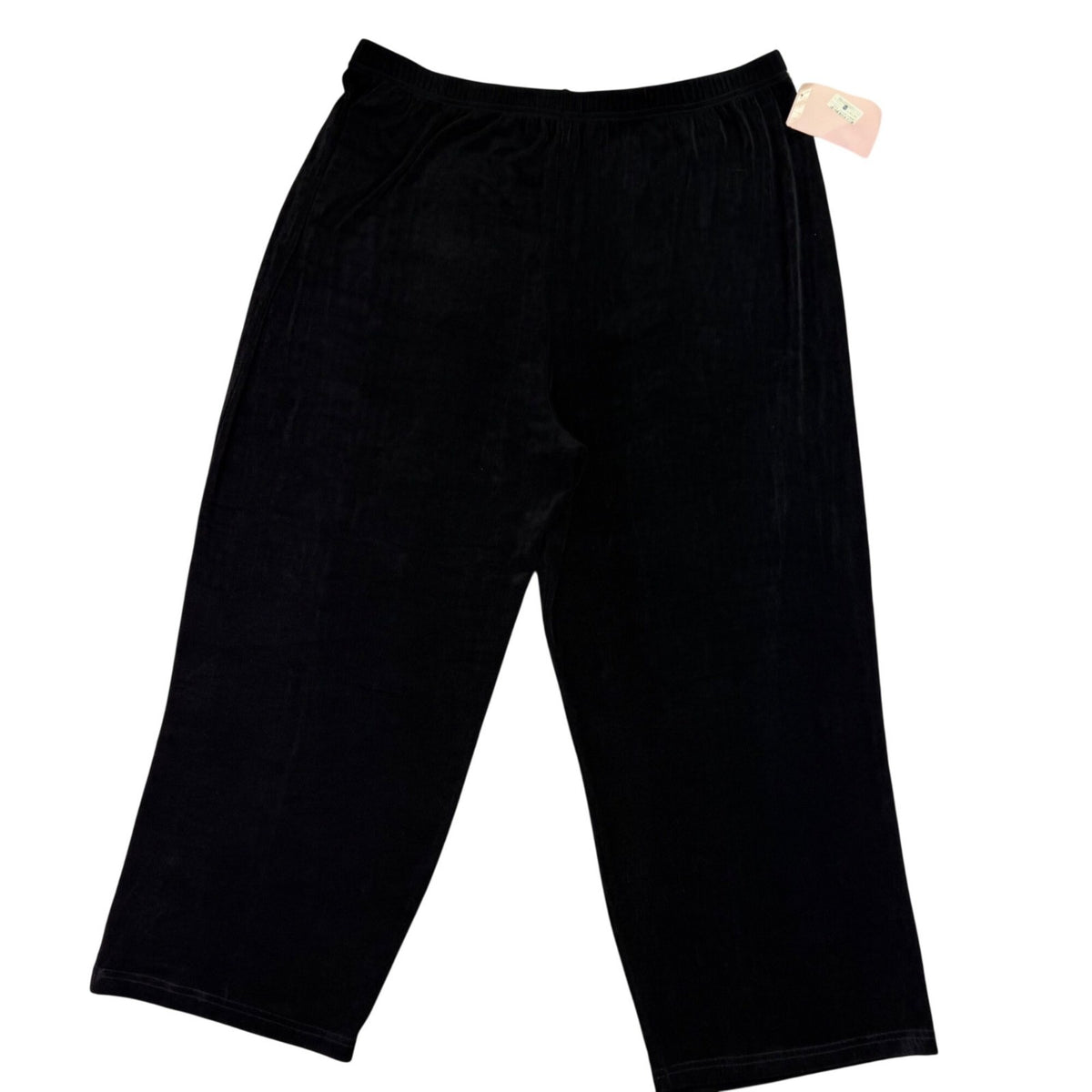 Vikki Vi Womens Black Acetate & Lycra Pull-On Pants 3XP