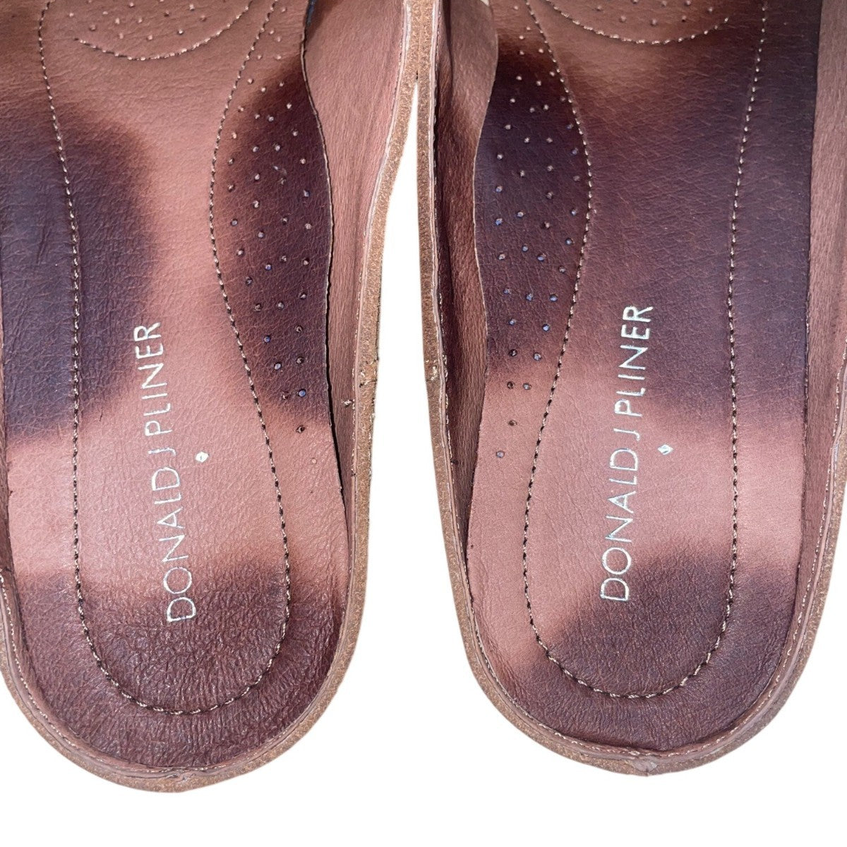 Donald J Pliner Women’s Brown Suede Casual Bobbi3 Slip-On Mules Size 10M