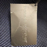 Hannah Marshall  Navy Silk Strapless Mini Bustier Dress Elegant & Fitted Sz 6