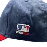 Oc Sports Washington Nationals Adjustable Baseball Hat for Men Navy Blue Red