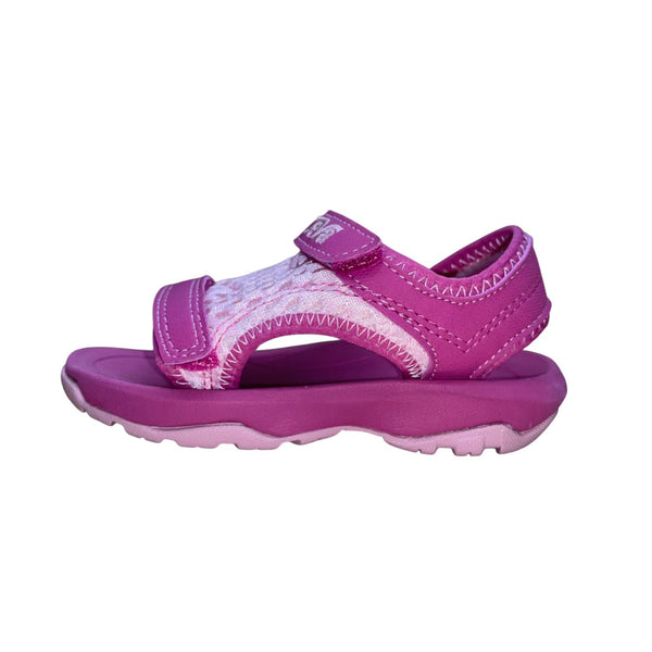 Teva Girls Pink Adjustable Strap Lightweight Comfort Sandals Size 6