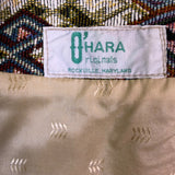 OHara Originals Mens Multicolor Jacquard Vest With Aztec Pattern