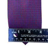 Jos A Bank Mens Purple/Red 100% Silk Geometric Tie Traveler Collection