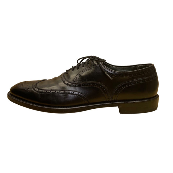Allen Edmonds Men’s Black Leather Wingtip Oxford Dress Shoes Size 10.5 B