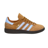 Adidas Men’s Orange Suede White Stripes Low-Top Busenitz Sneakers Size 8.5