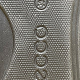 Ecco Women’s Metallic Gray Leather Adjustable Strap Open Toe Sandals Size 39