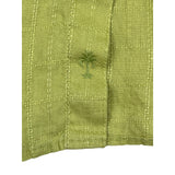 Tommy Bahama Men's Green Lime Button Up Long Sleeve Linen Shirt Sz XL