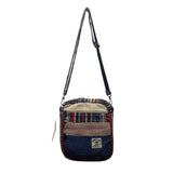 Like International Himalaya Blue Hemp Adjustable Strap MD-go Crossbody Bag