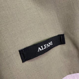 Alfani Mens Olive 100% Wool Performance Suit Two-Piece Garment Size 38S 32W