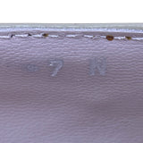 Amalfi By Rangoni Women’s White & Gray Patent Leather Open-Toe Low Wedge Size 7N